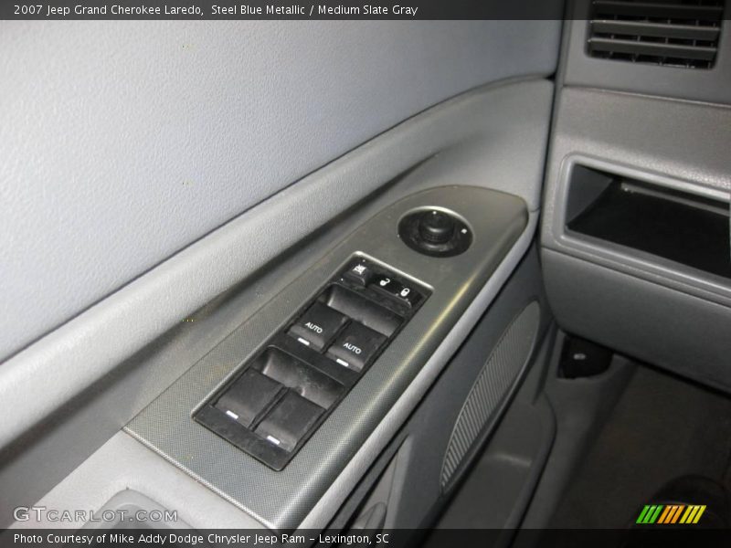 Steel Blue Metallic / Medium Slate Gray 2007 Jeep Grand Cherokee Laredo