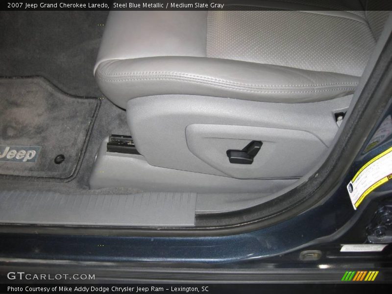 Steel Blue Metallic / Medium Slate Gray 2007 Jeep Grand Cherokee Laredo