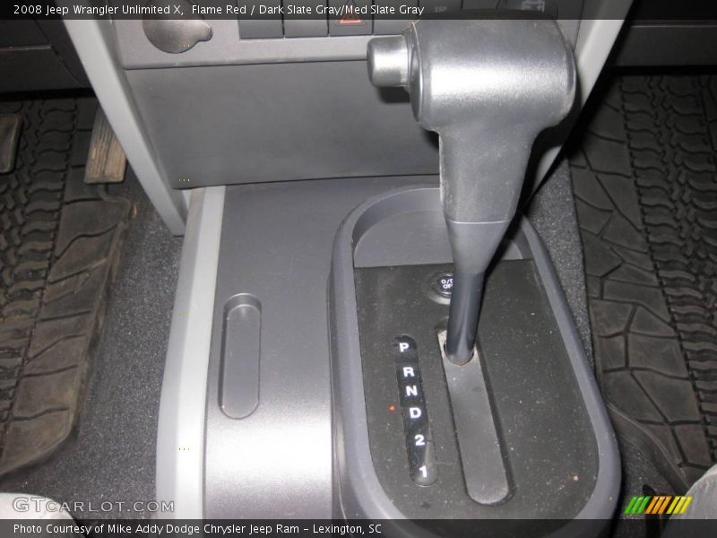 Flame Red / Dark Slate Gray/Med Slate Gray 2008 Jeep Wrangler Unlimited X