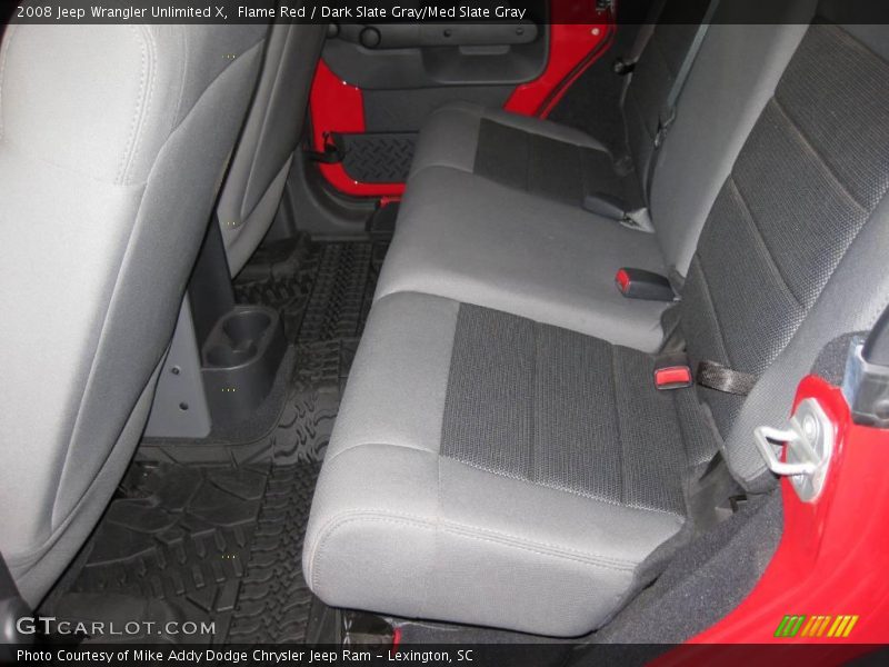 Flame Red / Dark Slate Gray/Med Slate Gray 2008 Jeep Wrangler Unlimited X