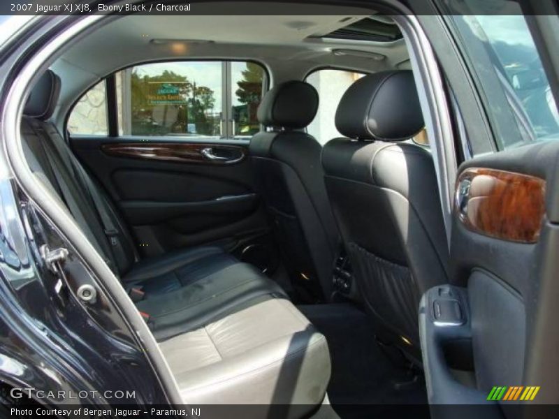 Ebony Black / Charcoal 2007 Jaguar XJ XJ8