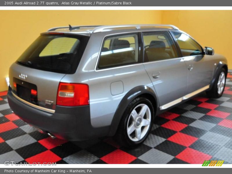 Atlas Gray Metallic / Platinum/Sabre Black 2005 Audi Allroad 2.7T quattro