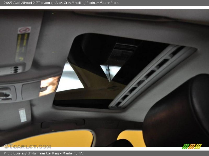 Atlas Gray Metallic / Platinum/Sabre Black 2005 Audi Allroad 2.7T quattro