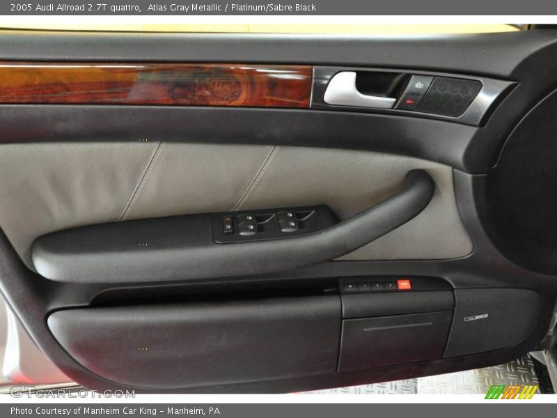 Atlas Gray Metallic / Platinum/Sabre Black 2005 Audi Allroad 2.7T quattro
