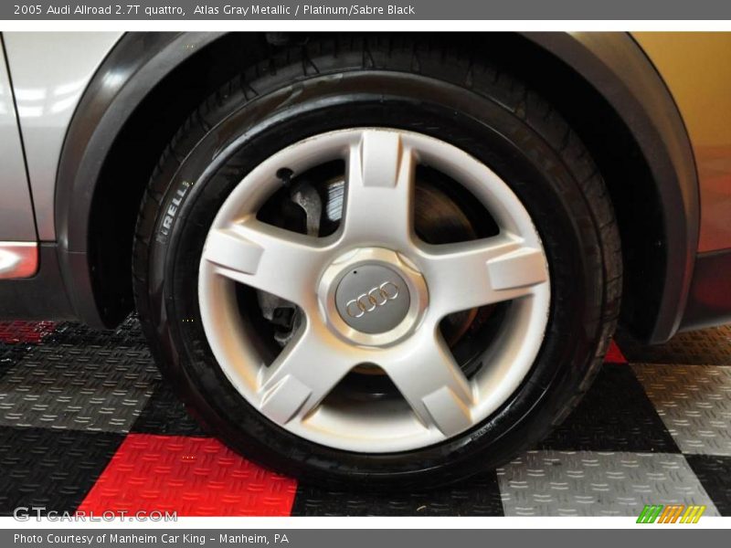 Atlas Gray Metallic / Platinum/Sabre Black 2005 Audi Allroad 2.7T quattro