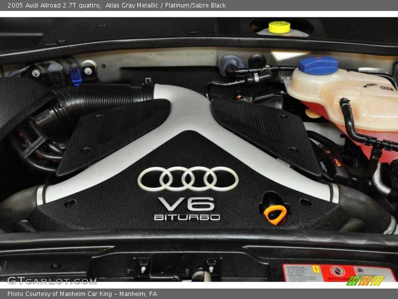 Atlas Gray Metallic / Platinum/Sabre Black 2005 Audi Allroad 2.7T quattro