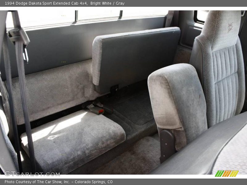 Bright White / Gray 1994 Dodge Dakota Sport Extended Cab 4x4