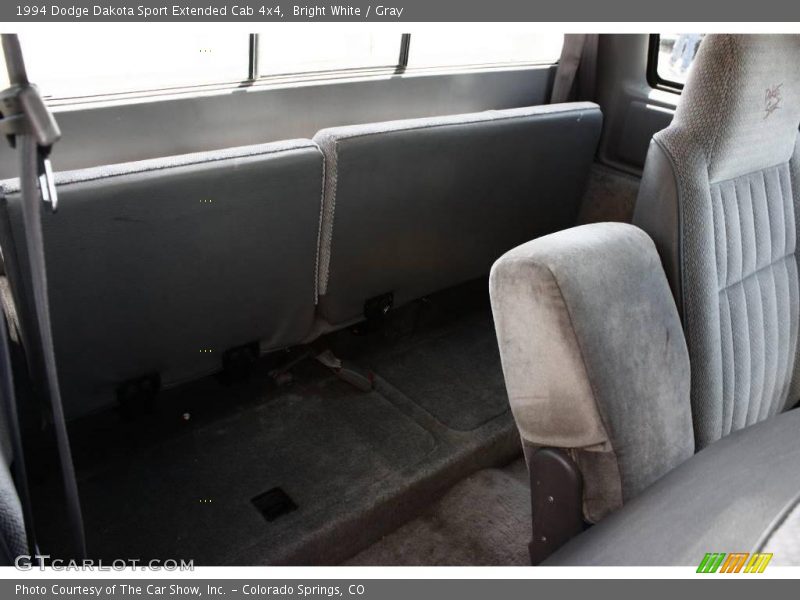 Bright White / Gray 1994 Dodge Dakota Sport Extended Cab 4x4