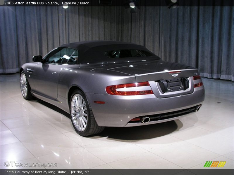 Titanium / Black 2006 Aston Martin DB9 Volante