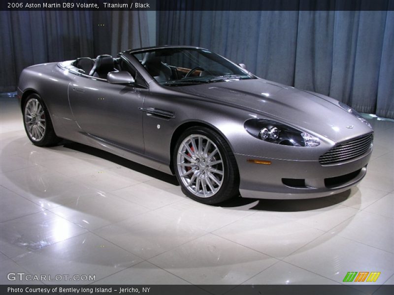 Titanium / Black 2006 Aston Martin DB9 Volante