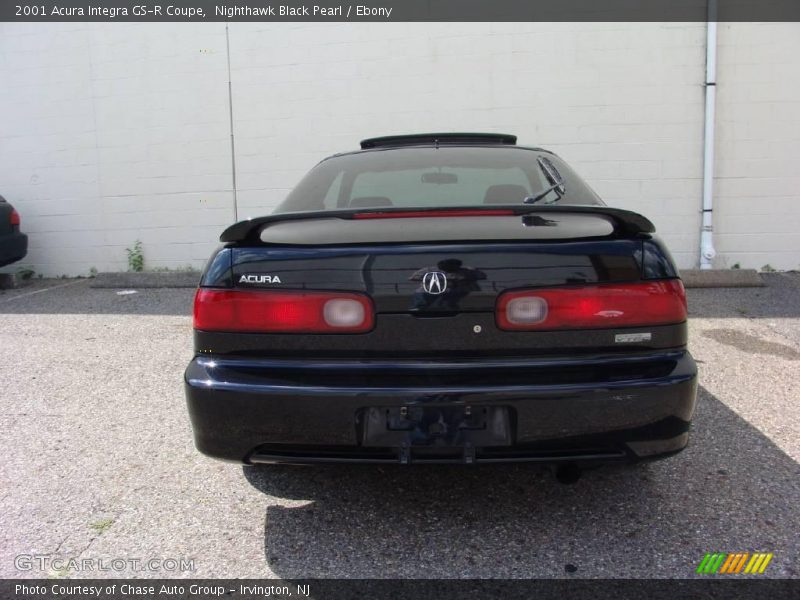 Nighthawk Black Pearl / Ebony 2001 Acura Integra GS-R Coupe
