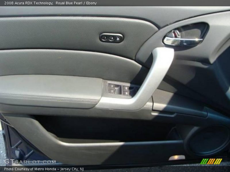 Royal Blue Pearl / Ebony 2008 Acura RDX Technology