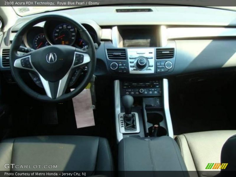 Royal Blue Pearl / Ebony 2008 Acura RDX Technology