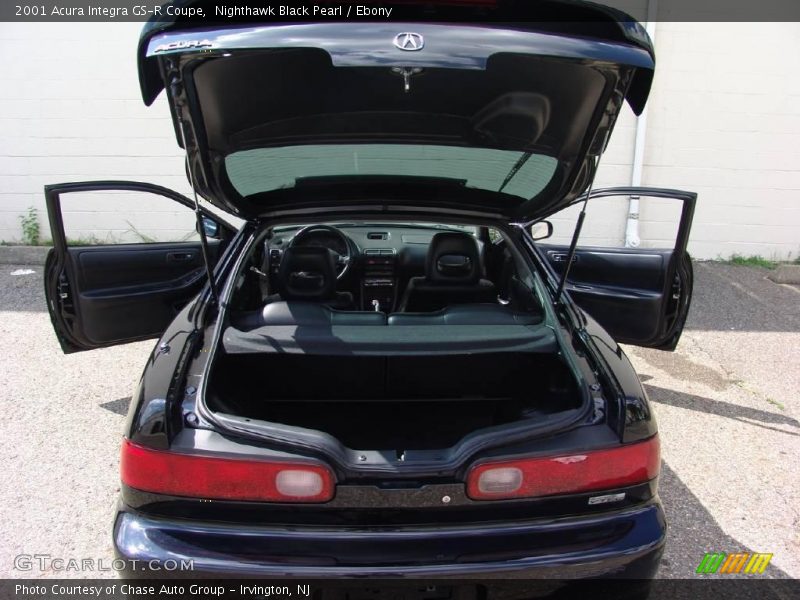 Nighthawk Black Pearl / Ebony 2001 Acura Integra GS-R Coupe