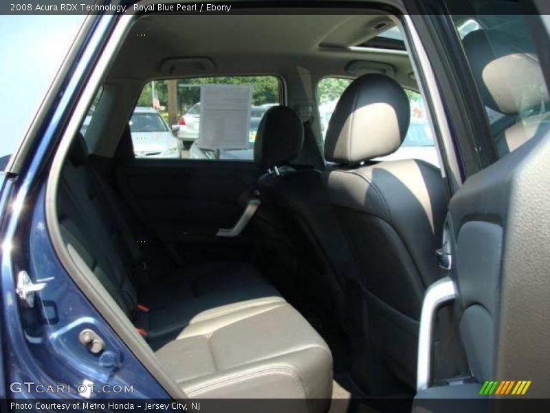 Royal Blue Pearl / Ebony 2008 Acura RDX Technology