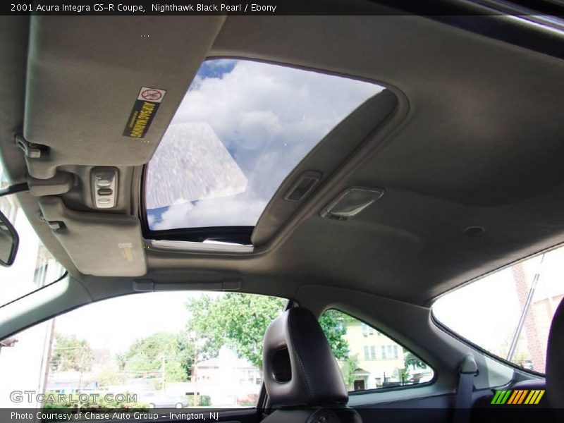 Nighthawk Black Pearl / Ebony 2001 Acura Integra GS-R Coupe