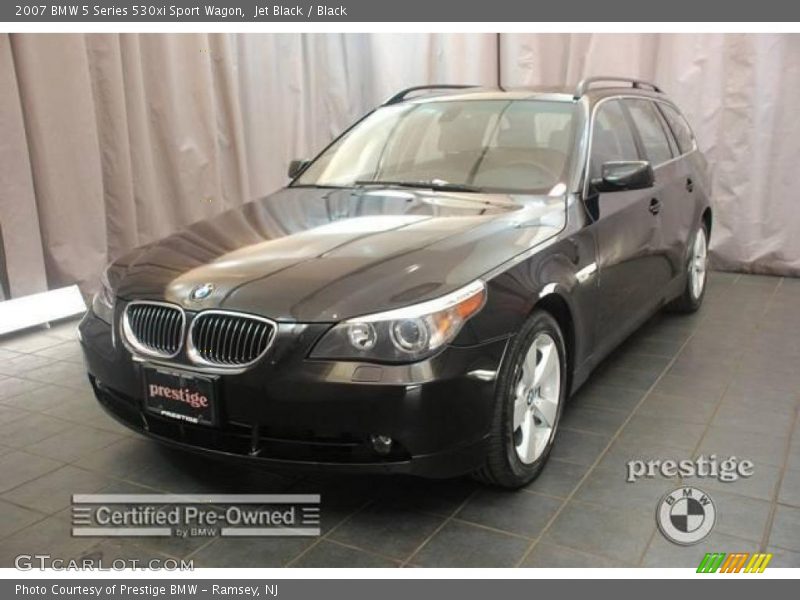 Jet Black / Black 2007 BMW 5 Series 530xi Sport Wagon