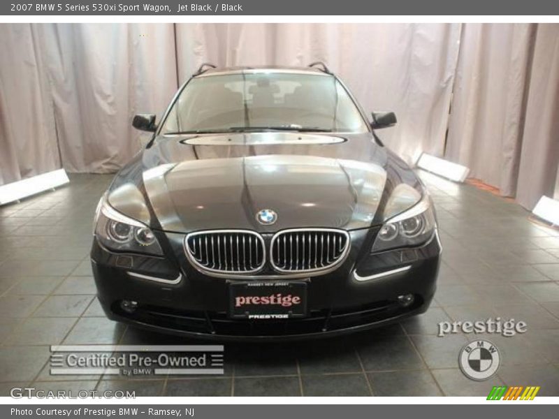 Jet Black / Black 2007 BMW 5 Series 530xi Sport Wagon
