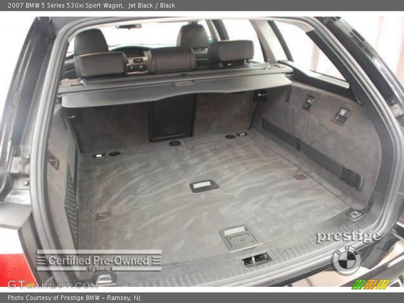 Jet Black / Black 2007 BMW 5 Series 530xi Sport Wagon