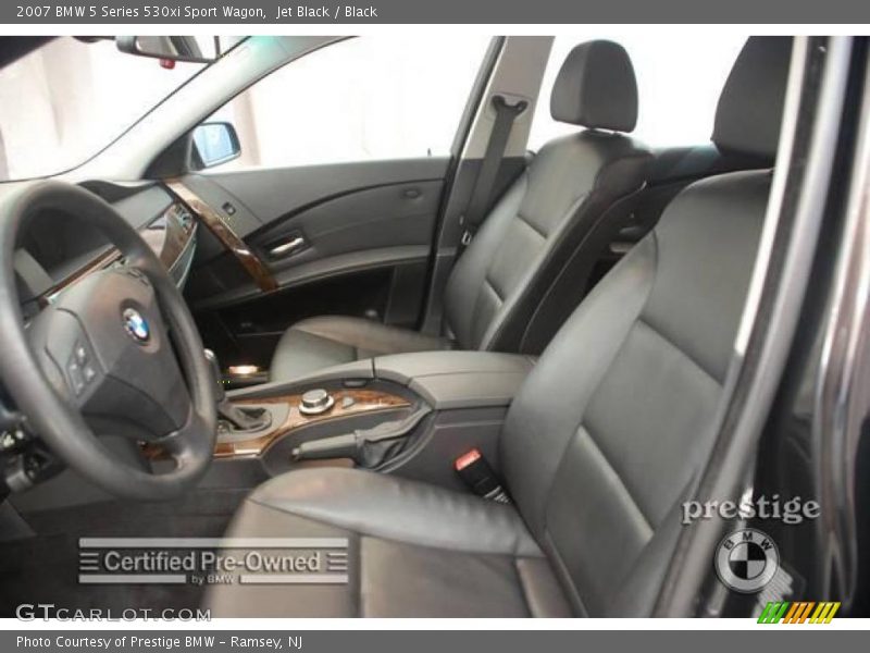 Jet Black / Black 2007 BMW 5 Series 530xi Sport Wagon