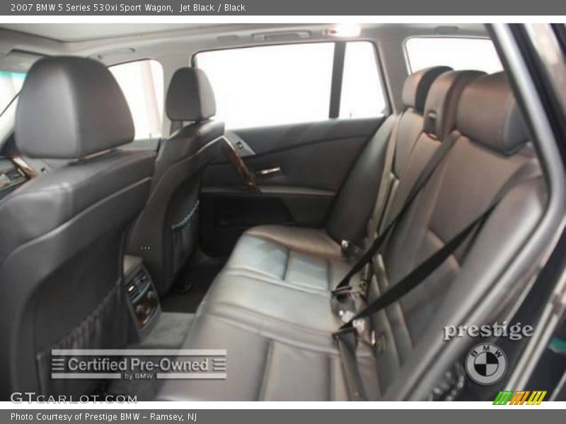 Jet Black / Black 2007 BMW 5 Series 530xi Sport Wagon