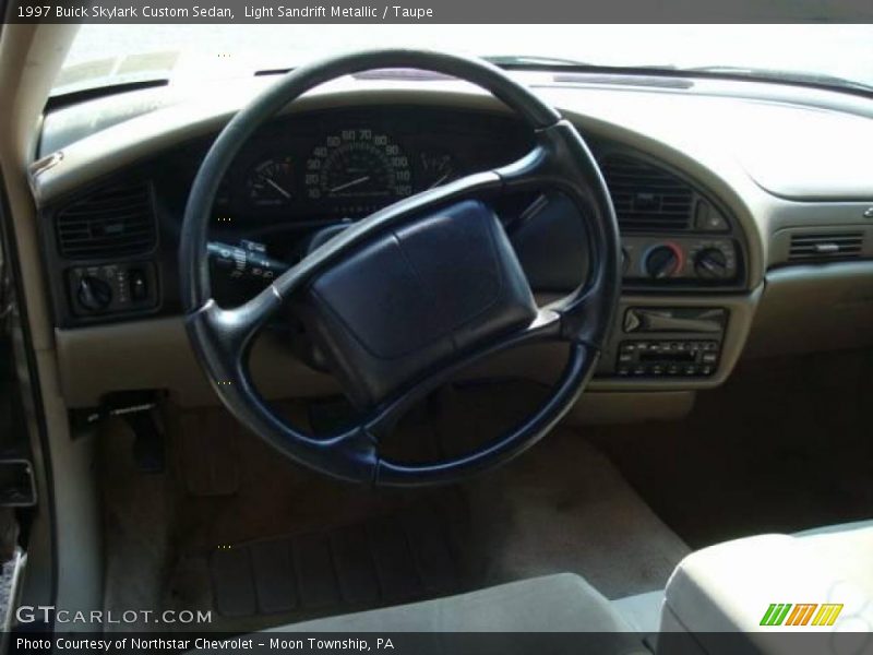 Light Sandrift Metallic / Taupe 1997 Buick Skylark Custom Sedan