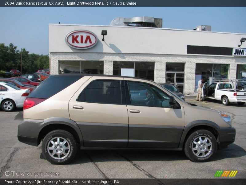 Light Driftwood Metallic / Neutral Beige 2004 Buick Rendezvous CX AWD