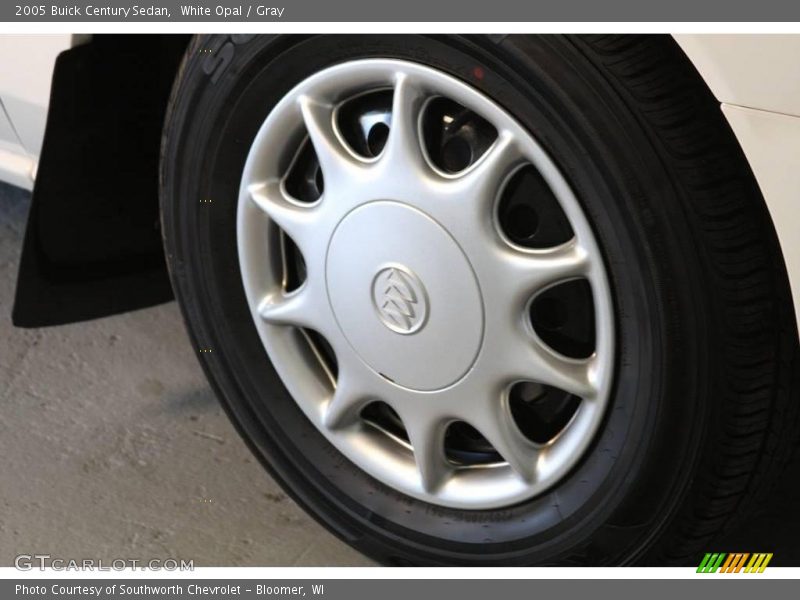 White Opal / Gray 2005 Buick Century Sedan