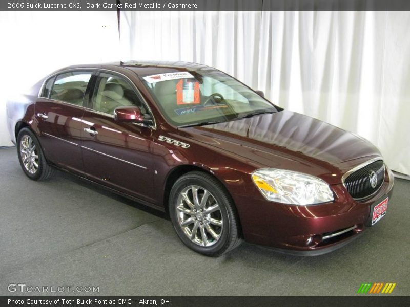 Dark Garnet Red Metallic / Cashmere 2006 Buick Lucerne CXS