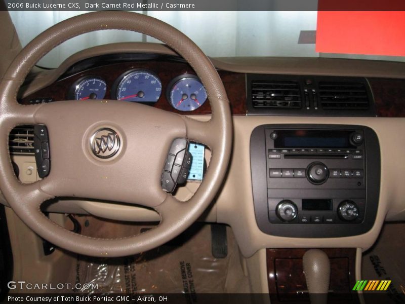 Dark Garnet Red Metallic / Cashmere 2006 Buick Lucerne CXS