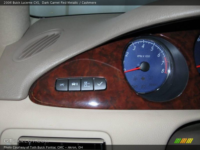 Dark Garnet Red Metallic / Cashmere 2006 Buick Lucerne CXS