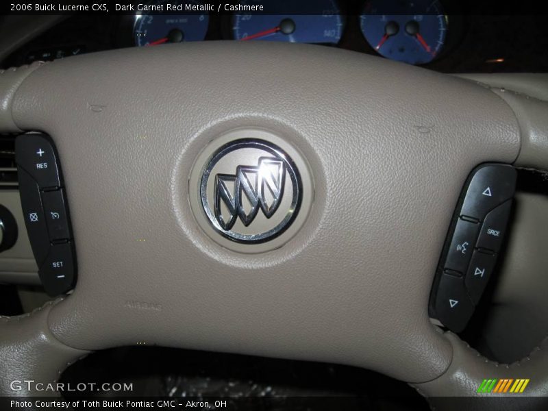 Dark Garnet Red Metallic / Cashmere 2006 Buick Lucerne CXS