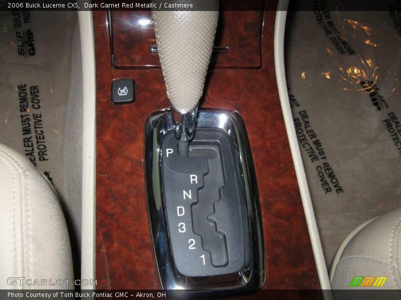 Dark Garnet Red Metallic / Cashmere 2006 Buick Lucerne CXS