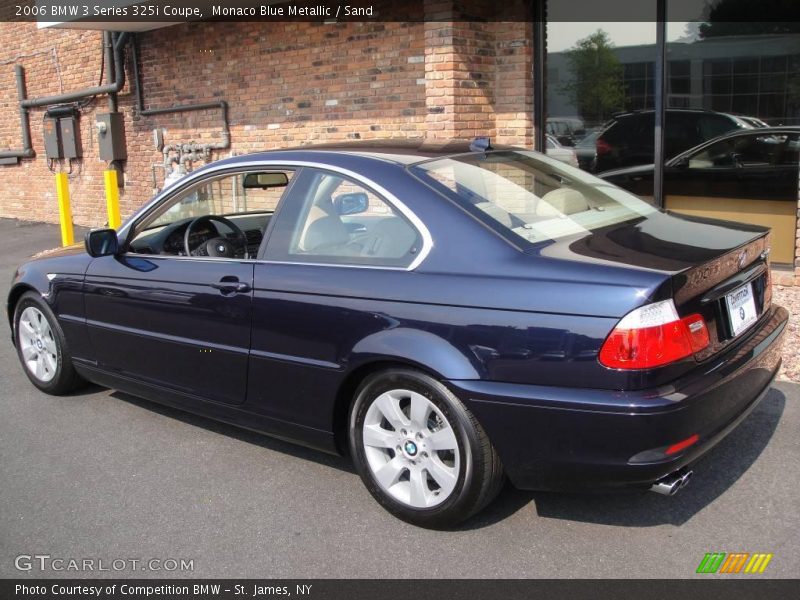 Monaco Blue Metallic / Sand 2006 BMW 3 Series 325i Coupe