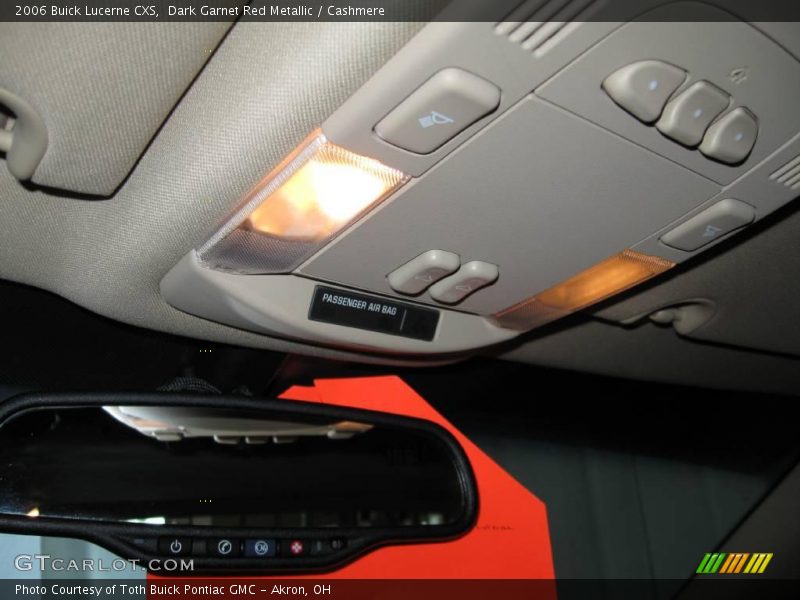Dark Garnet Red Metallic / Cashmere 2006 Buick Lucerne CXS