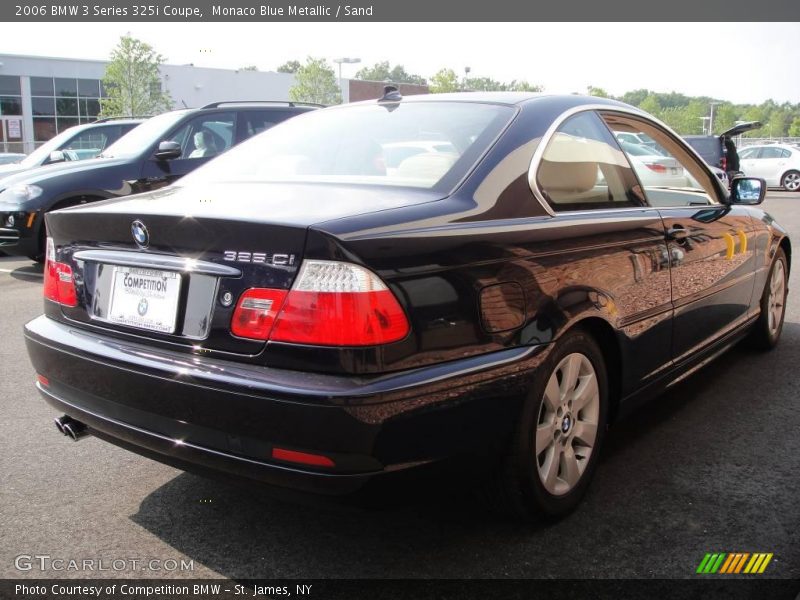 Monaco Blue Metallic / Sand 2006 BMW 3 Series 325i Coupe