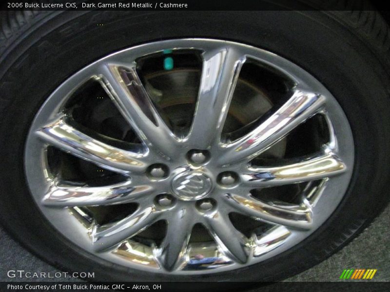 Dark Garnet Red Metallic / Cashmere 2006 Buick Lucerne CXS
