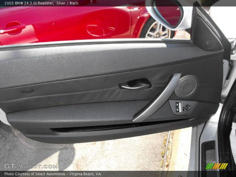 Silver / Black 2003 BMW Z4 3.0i Roadster