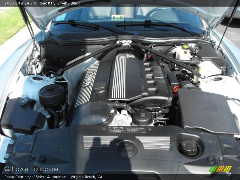 Silver / Black 2003 BMW Z4 3.0i Roadster