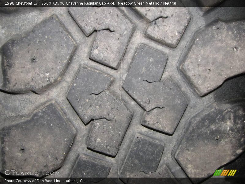 Meadow Green Metallic / Neutral 1998 Chevrolet C/K 3500 K3500 Cheyenne Regular Cab 4x4