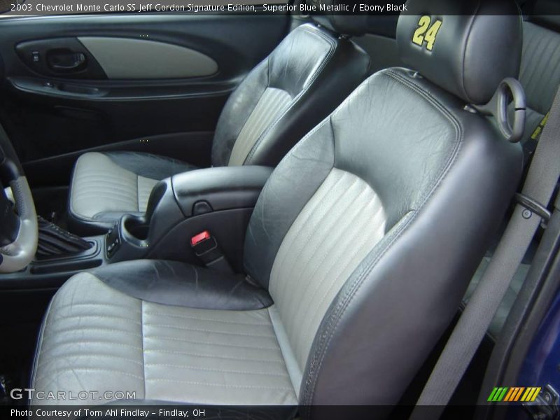 Superior Blue Metallic / Ebony Black 2003 Chevrolet Monte Carlo SS Jeff Gordon Signature Edition
