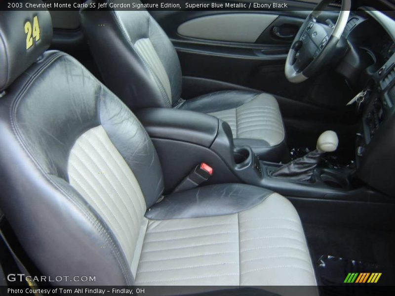 Superior Blue Metallic / Ebony Black 2003 Chevrolet Monte Carlo SS Jeff Gordon Signature Edition