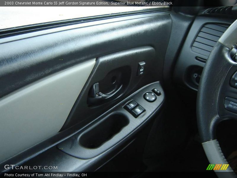 Superior Blue Metallic / Ebony Black 2003 Chevrolet Monte Carlo SS Jeff Gordon Signature Edition