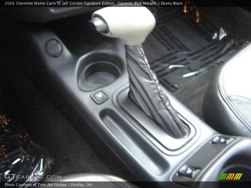 Superior Blue Metallic / Ebony Black 2003 Chevrolet Monte Carlo SS Jeff Gordon Signature Edition