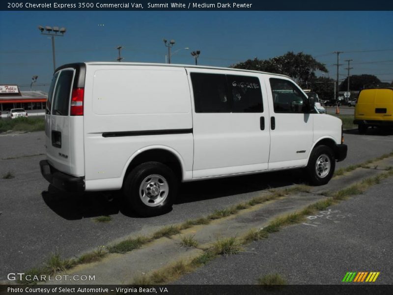 Summit White / Medium Dark Pewter 2006 Chevrolet Express 3500 Commercial Van