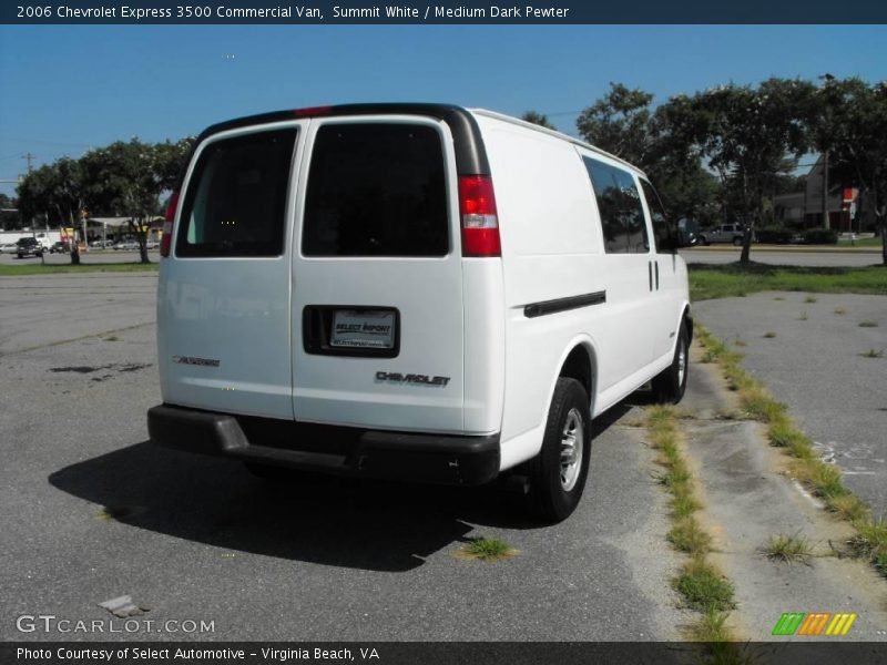 Summit White / Medium Dark Pewter 2006 Chevrolet Express 3500 Commercial Van