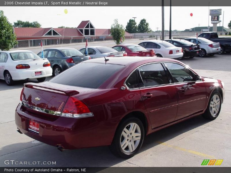 Sport Red Metallic / Neutral Beige 2006 Chevrolet Impala LT