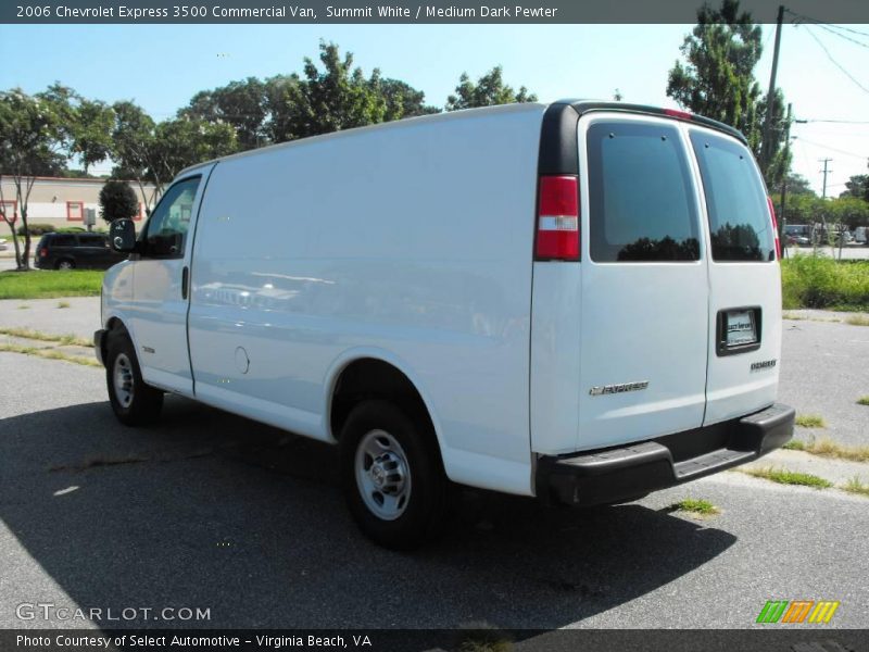 Summit White / Medium Dark Pewter 2006 Chevrolet Express 3500 Commercial Van