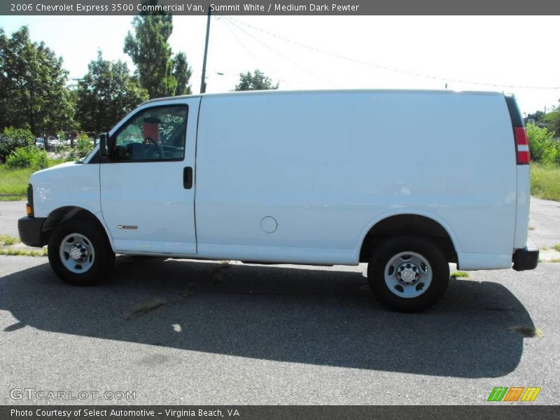 Summit White / Medium Dark Pewter 2006 Chevrolet Express 3500 Commercial Van
