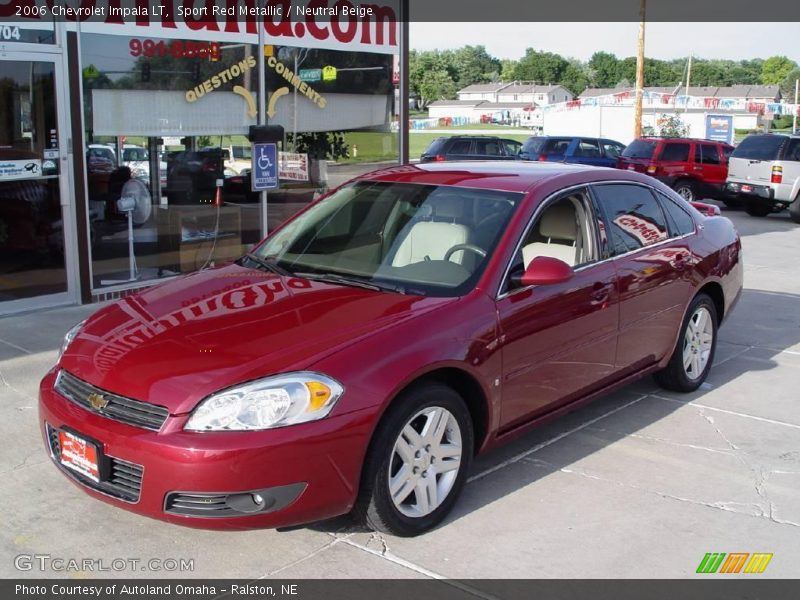 Sport Red Metallic / Neutral Beige 2006 Chevrolet Impala LT